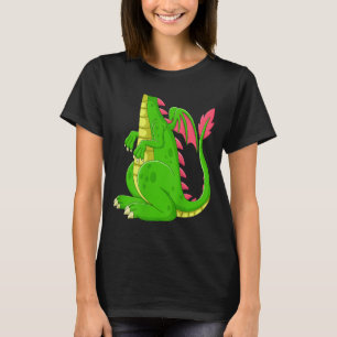 Dragon Shirt Adult Men Women Kids Green Dragon Cos