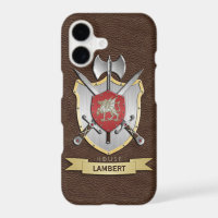 Dragon Sigil Battle Crest Brown