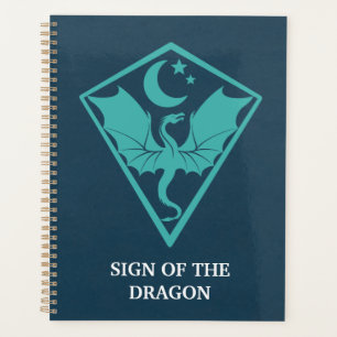 Dragon Sigil Symbol Shield Planner