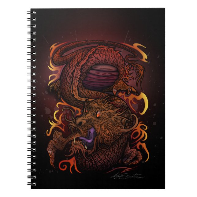 Dragon (Signature Design) Notebook (Front)