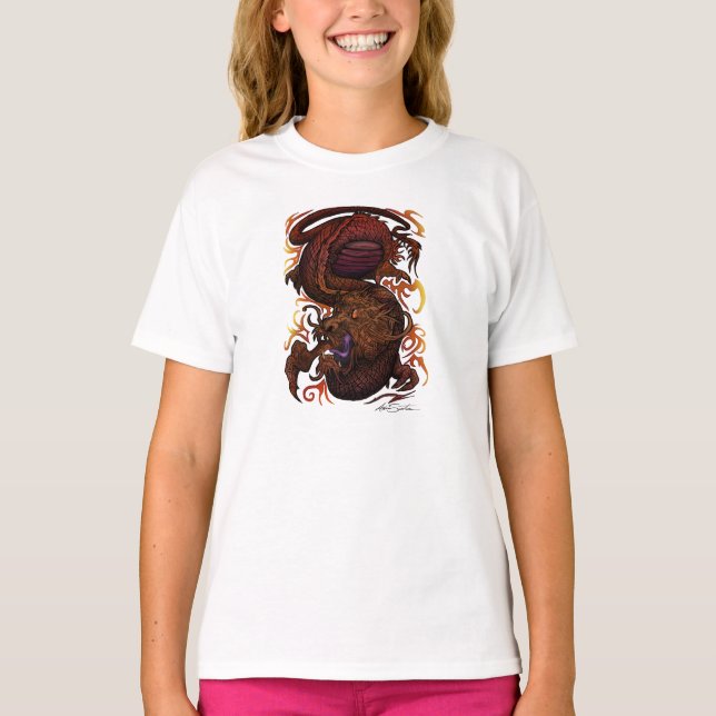 Dragon (Signature Design) T-Shirt (Front)