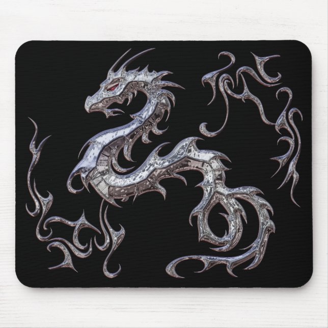 dragon simbolo mouse mat (Front)
