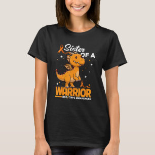 Dragon Sister Of A Warrior Supporter RSD CRPS Awar T-Shirt
