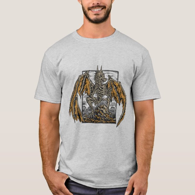 Dragon Skeleton T-Shirt (Front)