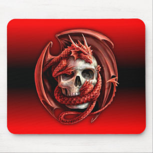 dragon skull mousemat