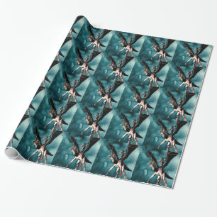 Dragon Sky Warrior Wrapping Paper
