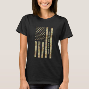 Dragon Slayer Fantasy Hero Desert Camo Distressed T-Shirt
