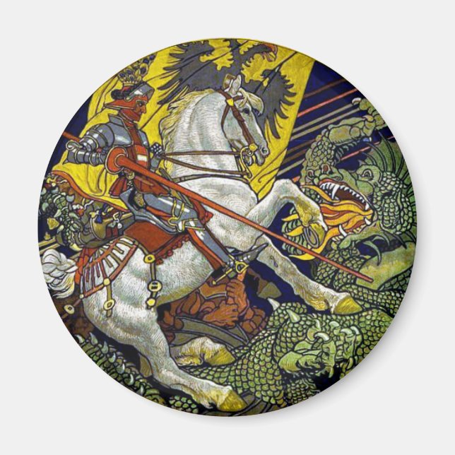 Dragon Slayer Magnet (Front)