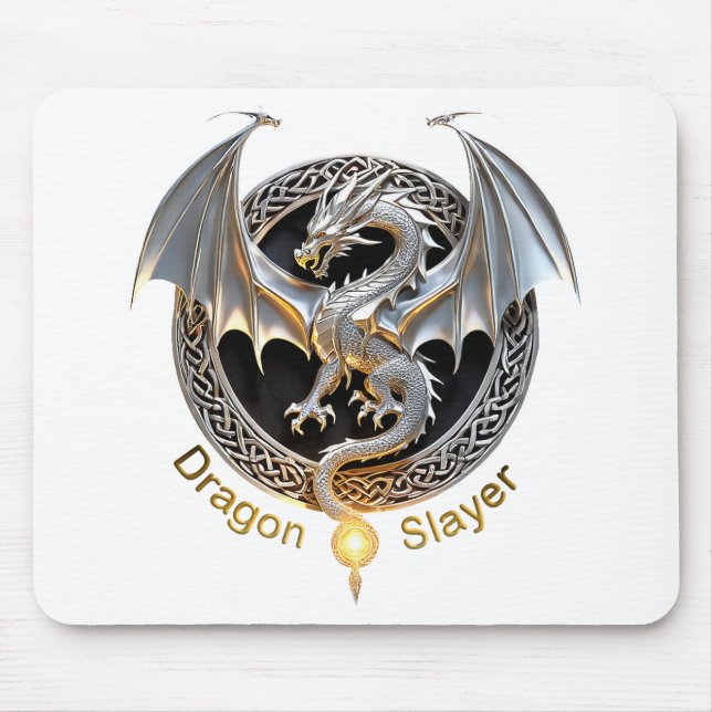 Dragon Slayer Mouse Mat (Front)