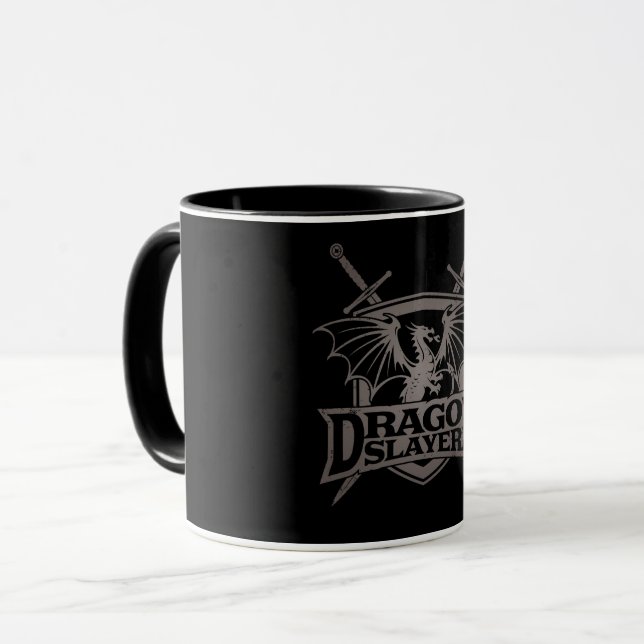 Dragon Slayer Mug (Front Left)