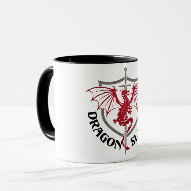 Dragon Slayer Mug (Front Left)