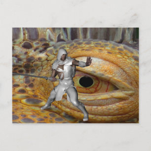 Dragon Slayer Postcard