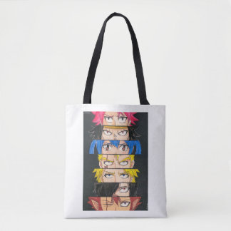 Dragon Slayers Anime Eyes - Fairy Tail Tote Bag