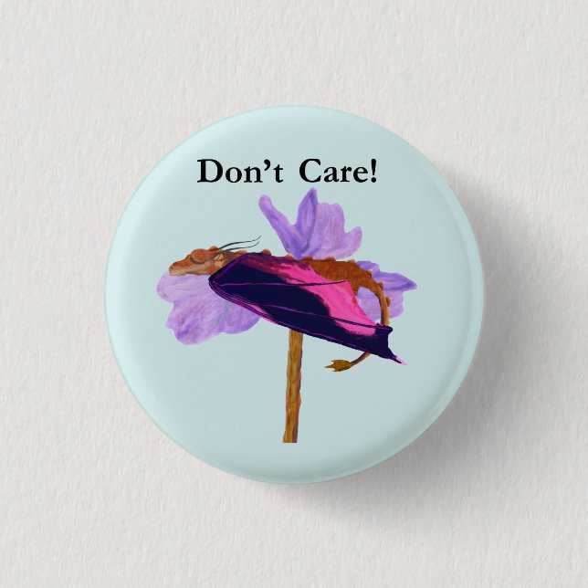 Dragon Sleeping 3 Cm Round Badge (Front)