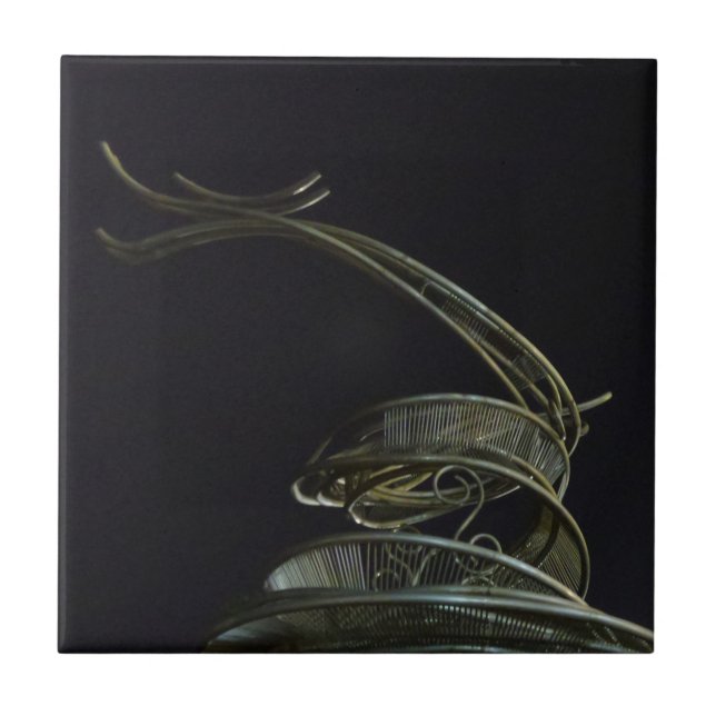 Dragon Small (4.25" x 4.25") Ceramic Photo Tile (Front)