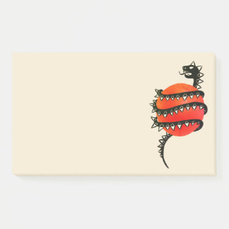 Dragon Snake Monster Post-it Notes