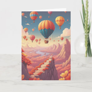 Dragon Soars into Sunrise Skies Card