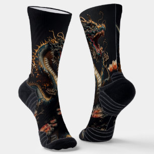  Dragon socks