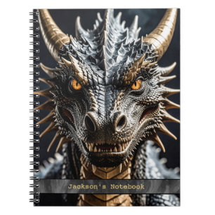 Dragon Spiral Photo Notebook