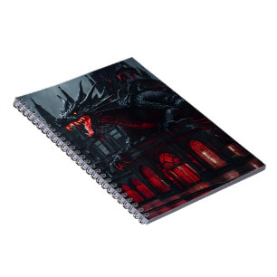 Dragon Spiral Photo Notebook