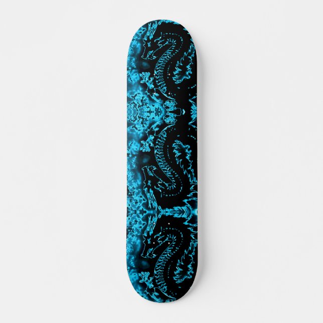 Dragon Spirit Element Custom Pro Park Board Skateboard (Front)