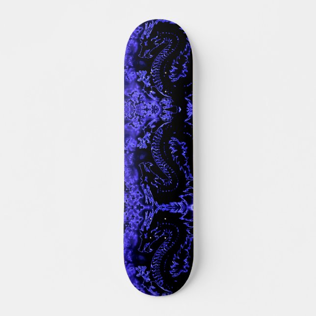 Dragon Spirit Element Zero Custom Pro Park Board Skateboard (Front)