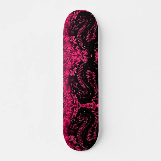 Dragon Spirit Element Zero Custom Pro Park Board Skateboard (Front)