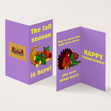 Dragon Squad Thanksgiving Card