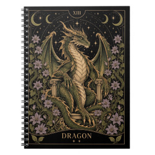 Dragon, Starlit Tarot Art Notebook