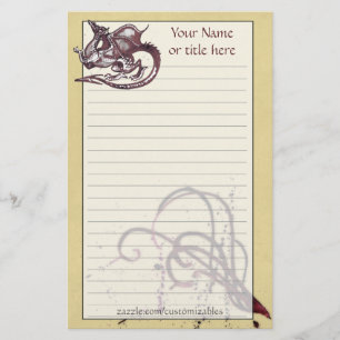 Dragon Stationery