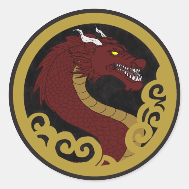 dragon sticker (Front)