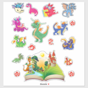 Dragon Sticker Pack Bundle All in One