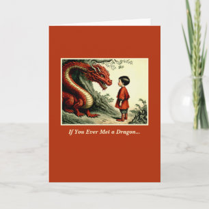 Dragon Storybook Card