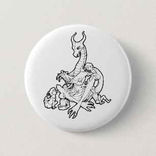 Dragon Storytime 6 Cm Round Badge