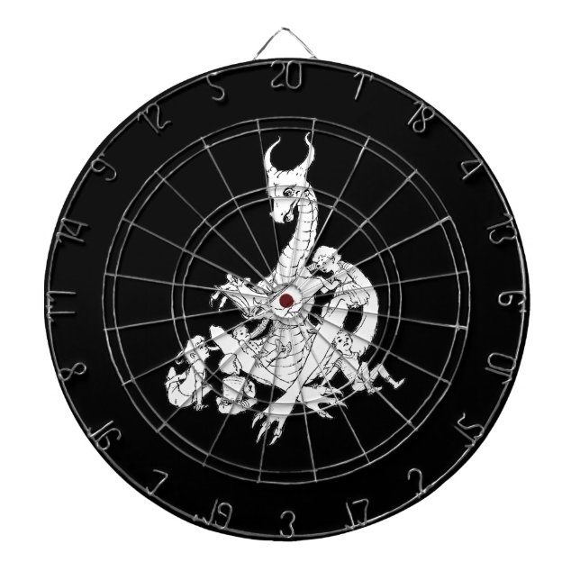 Dragon Storytime Dartboard (Front)