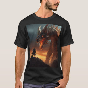 "Dragon Strike on the Mountain" T-Shirt