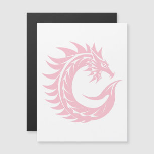 Dragon Styled Letter C, Dragon Alphabet, Monogram Magnetic Invitation