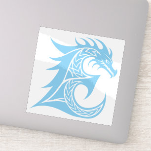 Dragon Styled Letter E, Dragon Alphabet, Monogram