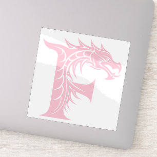 Dragon Styled Letter F, Dragon Alphabet, Monogram