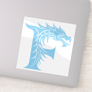 Dragon Styled Letter F, Dragon Alphabet, Monogram