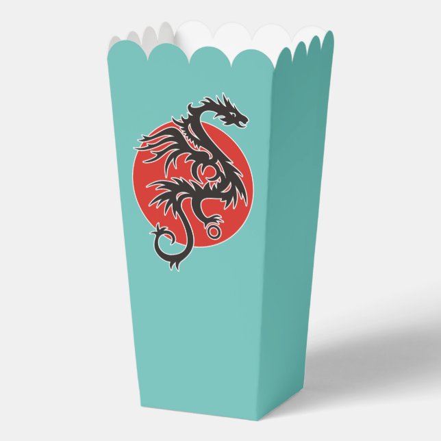 DRAGON SUN Silhouette 2 Favour Box (Back)