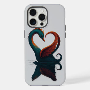 Dragon Swan of Love iPhone 15 Pro Max Case