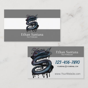 Dragon Swirl Business Card