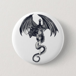 Dragon & Sword Button