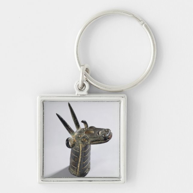 Dragon, symbol of the god Marduk, Late Assyrian Pe Key Ring (Front)