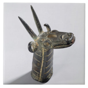 Dragon, symbol of the god Marduk, Late Assyrian Pe Tile