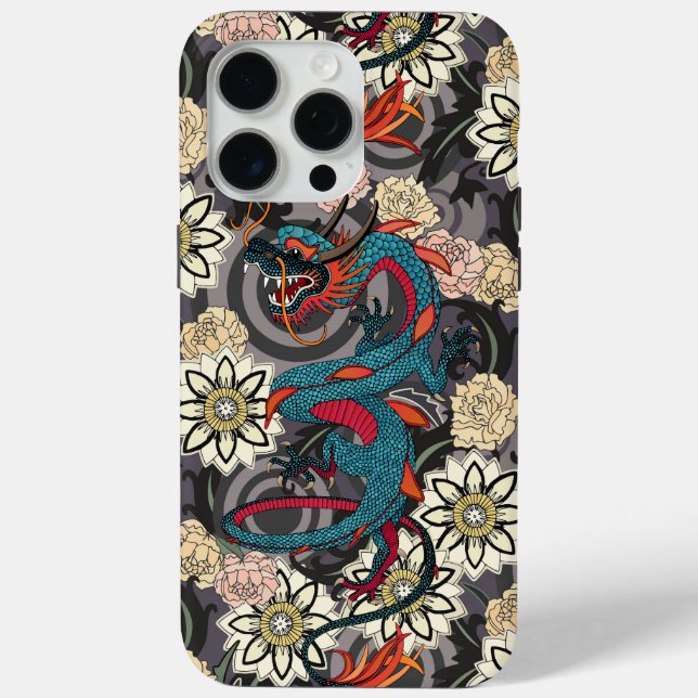 dragon tattoo dark Case-Mate iPhone case (Back)