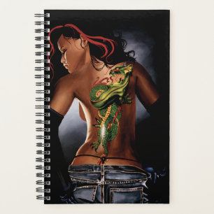 Dragon Tattoo Woman Planner