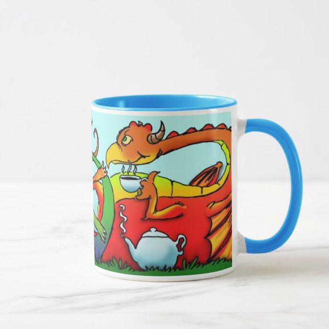 Dragon Tea Time Mug (Right)