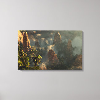 Dragon Teeth Canvas Print